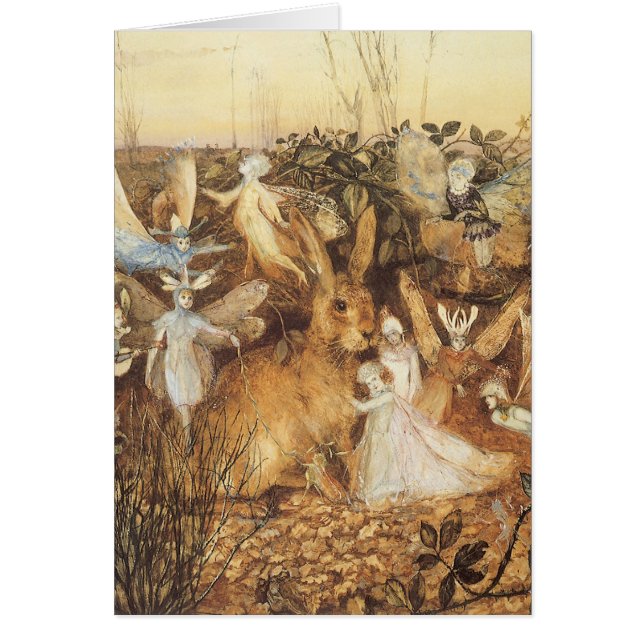 Rabbit Among the Fairies, Vintage Fairy Tales (Front)