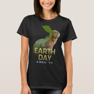 Rabbit and Hare  Earth Day April 22 Environmental T-Shirt