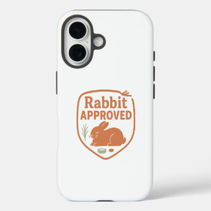 Rabbit Approved iPhone 16 Case
