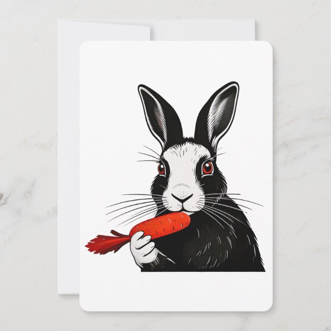 Rabbit Art Card (Front)