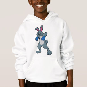 Rabbit as Boxer with Boxing gloves