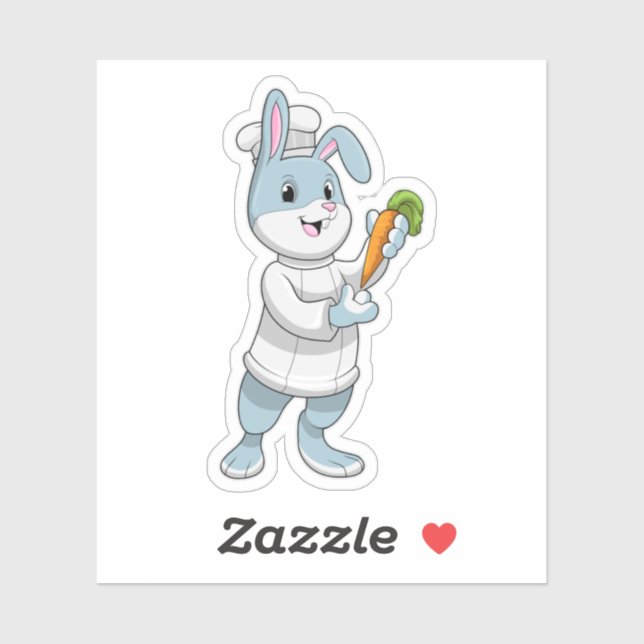 Rabbit as Cook with Carrot (Sheet)