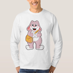 Rabbit as Hiker with Bag T-Shirt