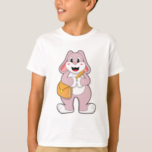 Rabbit as Hiker with Bag T-Shirt