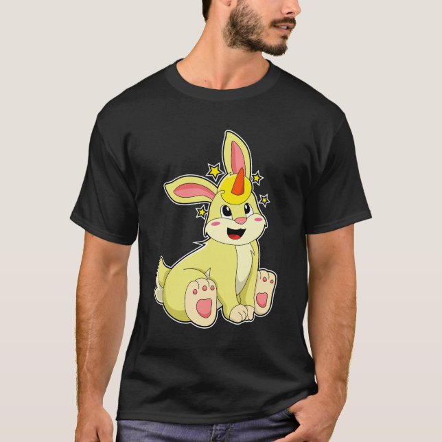 Rabbit as Unicorn T-Shirt (Front)