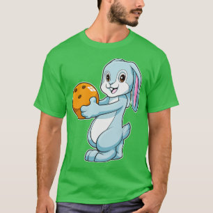 Rabbit at Bowling with Bowling ball 1 T-Shirt