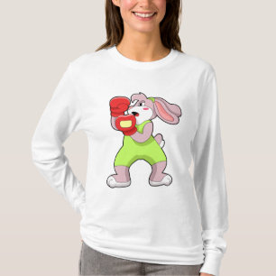 Rabbit at Boxing with Boxing gloves T-Shirt