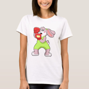 Rabbit at Boxing with Boxing gloves T-Shirt