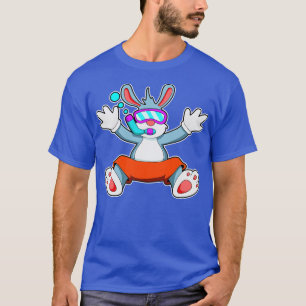 Rabbit at Diving with Swimming goggles Snorkel T-Shirt