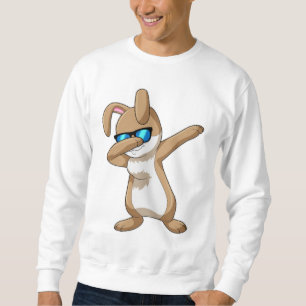 Rabbit at Hip Hop Dance Dab Sweatshirt