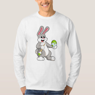 Rabbit at Painting with Egg T-Shirt