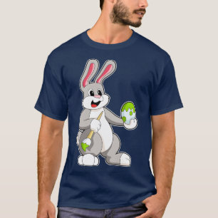 Rabbit at Painting with Egg T-Shirt