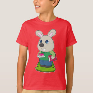 Rabbit Birthday Teacher T-Shirt