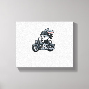 Rabbit Boba Tea Bubble Tea Kawaii Theme Cute Rabbi Canvas Print