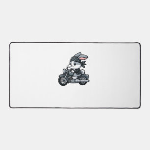 Rabbit Boba Tea Bubble Tea Kawaii Theme Cute Rabbi Desk Mat