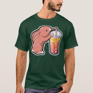 Rabbit Bubble Tea Adorable Kawaii Animal Cute Boba T-Shirt