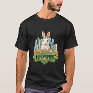 Rabbit Bunny Animal Beauty Nature City Discovery T-Shirt