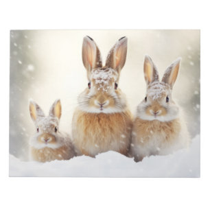Rabbit Bunny Animal Family Wandering Notepad