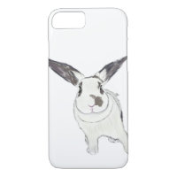 Rabbit Bunny Phone Case, Rabbit Illustration