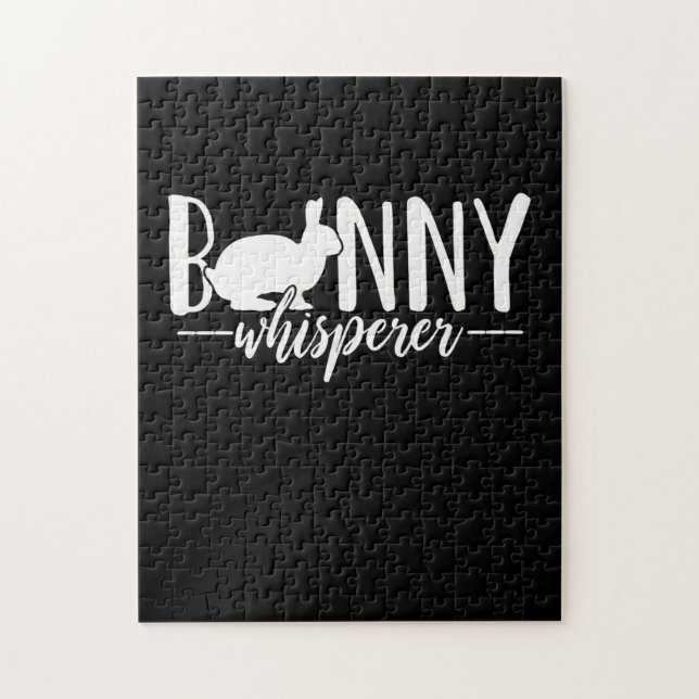 Rabbit Bunny Whisperer Jigsaw Puzzle (Vertical)