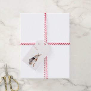 Rabbit Bunny winter   Gift Tags