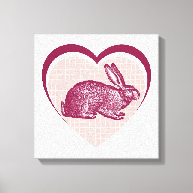 Rabbit Canvas Print (Front)