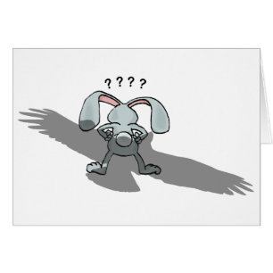 ????... Rabbit Cartoon Card