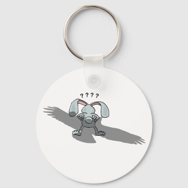 ????... Rabbit Cartoon Keychain (Front)