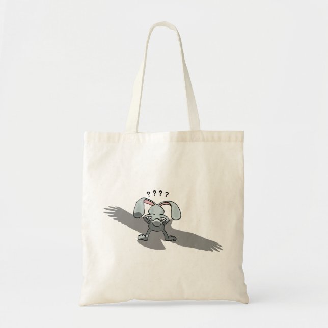 ????... Rabbit Cartoon Tote Bag (Front)