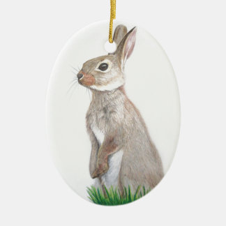 Rabbit Ceramic Tree Decoration