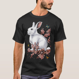Rabbit Cherry Blossom T-Shirt