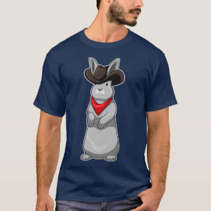 Rabbit Cowboy Cowboy hat T-Shirt