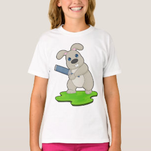 Rabbit Cricket Cricket bat T-Shirt