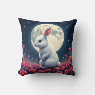 rabbit cushion