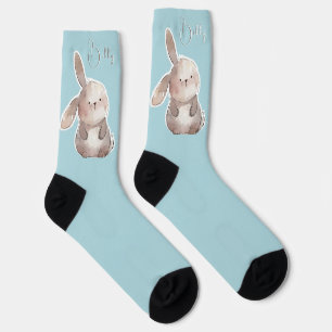 Rabbit Cute 2, Custom Socks