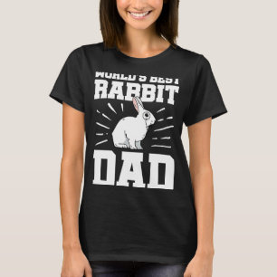 Rabbit Dad Bunny Animal Best Father T-Shirt