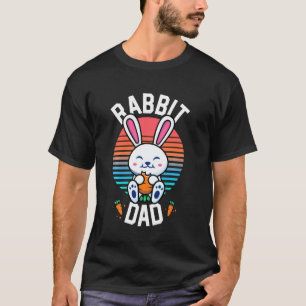 Rabbit Dad Bunny Shirt For Boys Men Rabbit   Pet