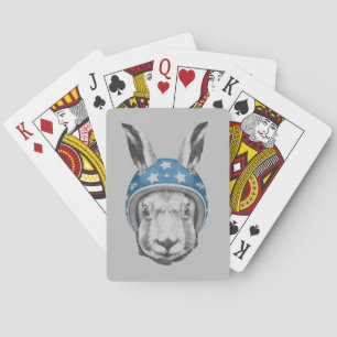 Rabbit Daredevil Playing Cards