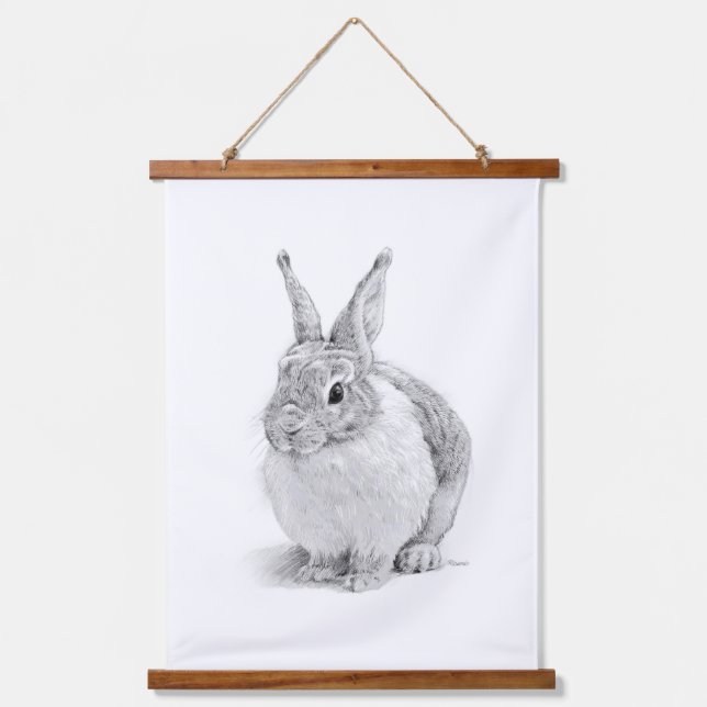 Rabbit Day Hanging Tapestry (Front)