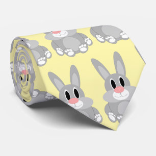 Rabbit Design Tie