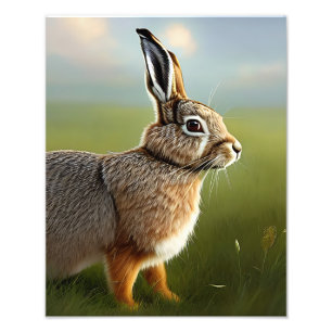 rabbit digital photo enlargement