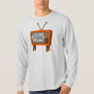 Rabbit Ears Retro Console TV Long Sleeve T-Shirt