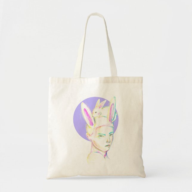 Rabbit Ears Tote Bag (Front)