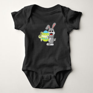 Rabbit Easter Easter egg Loop Baby Bodysuit