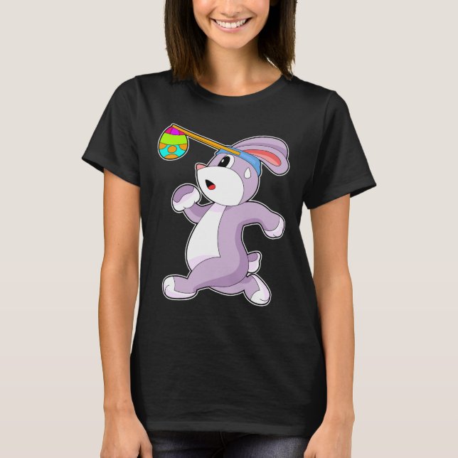 Rabbit Easter Easter egg Running T-Shirt (Front)
