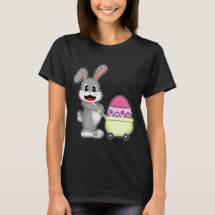 Rabbit Easter Easter egg Shopping T-Shirt