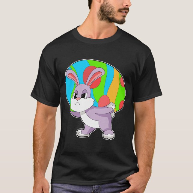 Rabbit Easter Easter egg T-Shirt (Front)