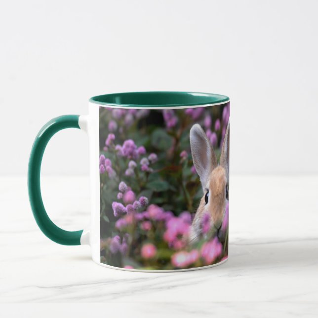 Rabbit farm mug (Left)