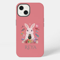 Rabbit, Flowers & Birds Personalised Design