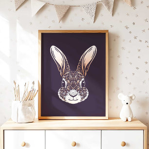 Rabbit   Forest Animal Rabbit Wall Print